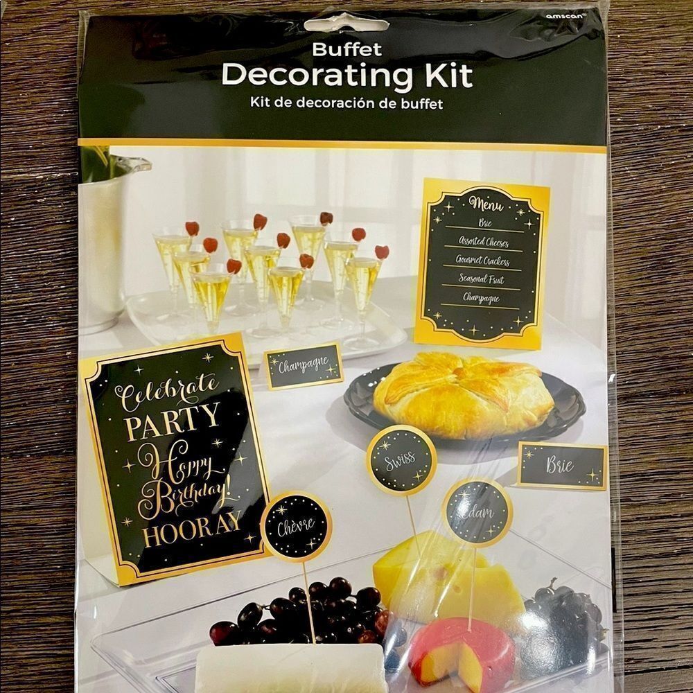 $5/25 New! Party City Buffet Decorations for Happy Birthday!